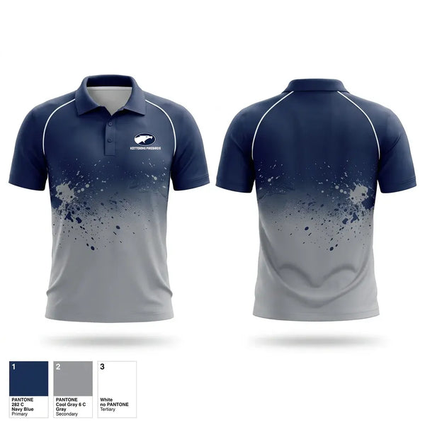Kettering Firebirds Short Sleeve Performance Polo - 1