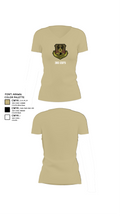 380 ESFS 95267878 Women's Short Sleeve V-neck Shirt - 84