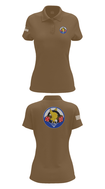 506th PIR 79913322 Women's Short Sleeve Performance Polo  - 15