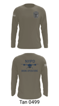 NYPD TARU 76375365 Long Sleeve Performance Shirt - 63