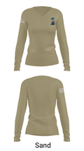 SMW 777 26525644 Women's Long Sleeve V-neck Shirt - 97