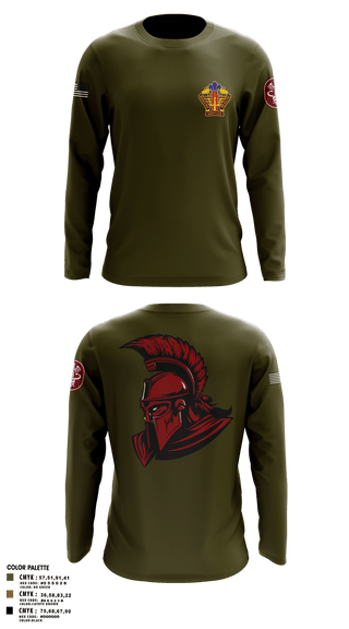 Long Sleeve Performance Shirt, Kenner Army Health Clinic, , Teamtime, Team time, sublimation, custom sports apparel, team uniforms, spirit wear, spiritwear, sports uniforms, custom shirts, team store, custom team store, fundraiser sports, apparel fundraiser