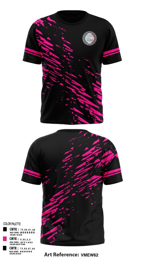 Short Sleeve Performance Shirt, La Familia, Men's Soccer, Teamtime, Team time, sublimation, custom sports apparel, team uniforms, spirit wear, spiritwear, sports uniforms, custom shirts, team store, custom team store, fundraiser sports, apparel fundraiser