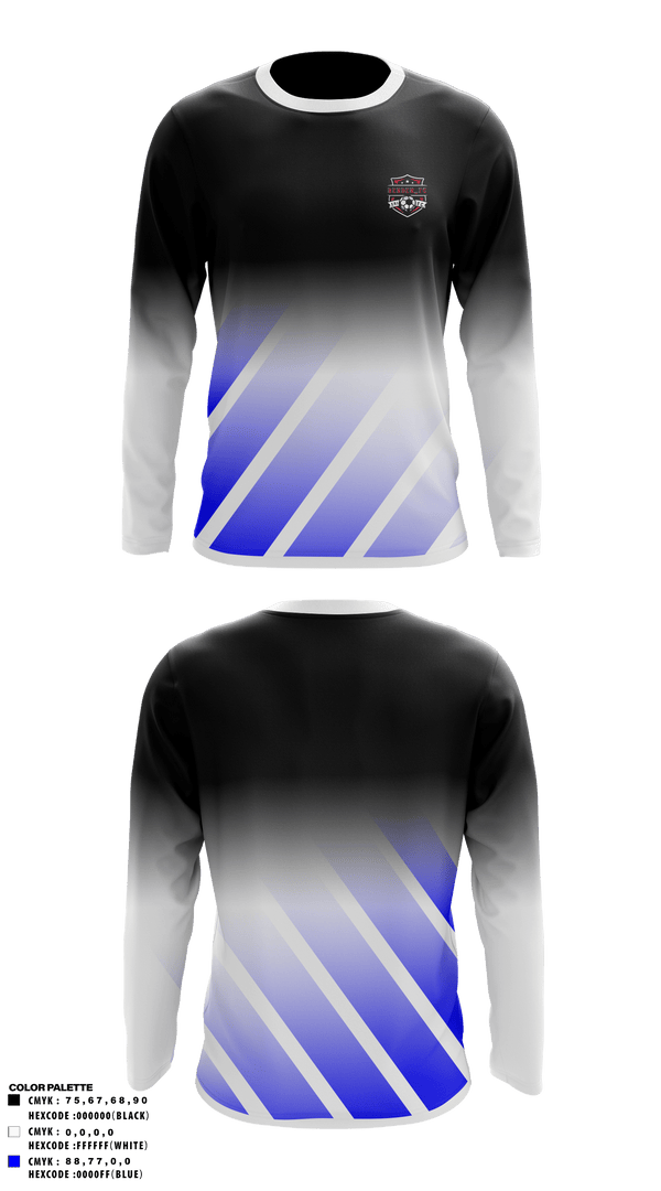 Long Sleeve Performance Shirt, DENDEN, Men's Soccer, Teamtime, Team time, sublimation, custom sports apparel, team uniforms, spirit wear, spiritwear, sports uniforms, custom shirts, team store, custom team store, fundraiser sports, apparel fundraiser