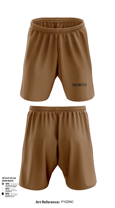 Unlimited 91337049 Athletic Shorts With Pockets - 1