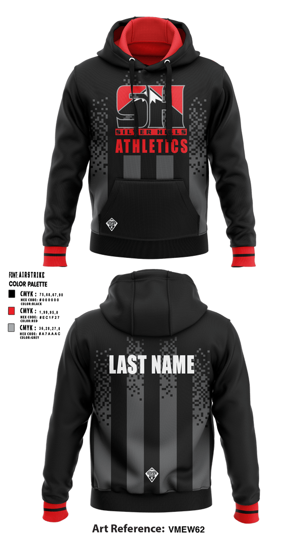 Hoodie, Silver Hills MS, , Teamtime, Team time, sublimation, custom sports apparel, team uniforms, spirit wear, spiritwear, sports uniforms, custom shirts, team store, custom team store, fundraiser sports, apparel fundraiser