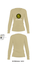 OCS 117th RTI 76770798 Women's Long Sleeve V-neck Shirt - 78
