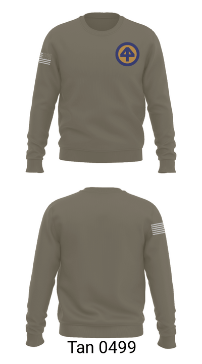 A CO 2-113th 30302510 Crew Neck Sweatshirt - 65