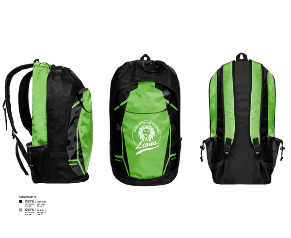 Gear Bag, Charlotte lab lions, Men's Soccer, Teamtime, Team time, sublimation, custom sports apparel, team uniforms, spirit wear, spiritwear, sports uniforms, custom shirts, team store, custom team store, fundraiser sports, apparel fundraiser
