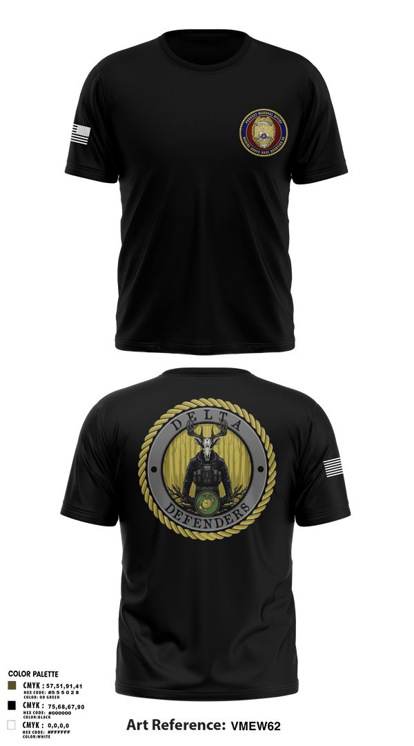 Short Sleeve Performance Shirt, PMO Delta, Marines, Teamtime, Team time, sublimation, custom sports apparel, team uniforms, spirit wear, spiritwear, sports uniforms, custom shirts, team store, custom team store, fundraiser sports, apparel fundraiser