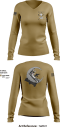 1-181 INF Goon Squad 39530848 Women's Long Sleeve V-neck Shirt - 3