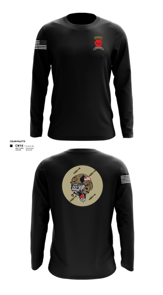 Long Sleeve Performance Shirt, Aco 1-111th secfor1-111 MTR renew, National Guard, Teamtime, Team time, sublimation, custom sports apparel, team uniforms, spirit wear, spiritwear, sports uniforms, custom shirts, team store, custom team store, fundraiser sports, apparel fundraiser