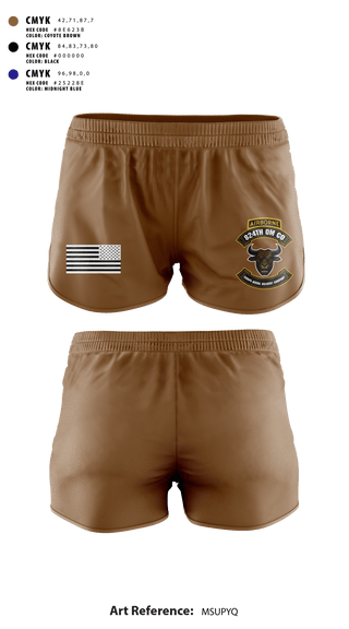 Ranger Panties, 824th QM CO (CADC-A), Army, Teamtime, Team time, sublimation, custom sports apparel, team uniforms, spirit wear, spiritwear, sports uniforms, custom shirts, team store, custom team store, fundraiser sports, apparel fundraiser