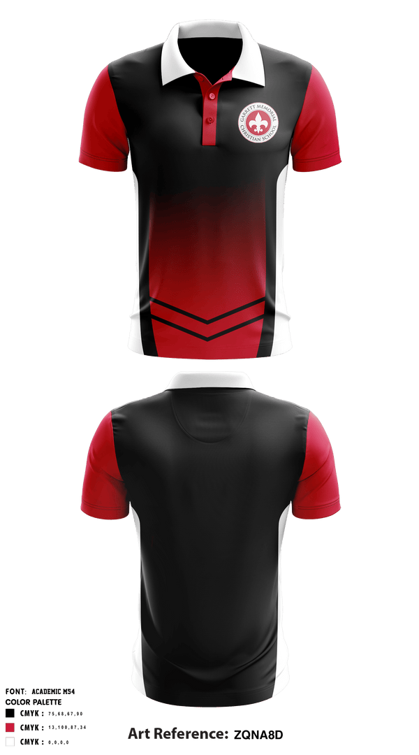 Short Sleeve Performance Polo, Garrett Memorial Christian School Volleyball, Women's Volleyball, Teamtime, Team time, sublimation, custom sports apparel, team uniforms, spirit wear, spiritwear, sports uniforms, custom shirts, team store, custom team store, fundraiser sports, apparel fundraiser