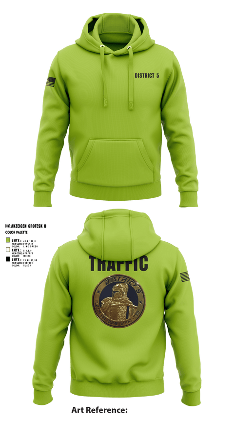 Hoodie, District 5 CSO, Police, Teamtime, Team time, sublimation, custom sports apparel, team uniforms, spirit wear, spiritwear, sports uniforms, custom shirts, team store, custom team store, fundraiser sports, apparel fundraiser