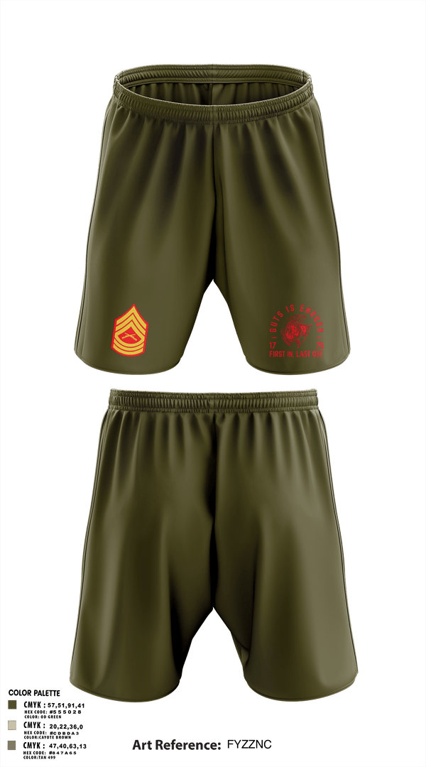 Athletic Shorts With Pockets, Zulu 109, Marines, Teamtime, Team time, sublimation, custom sports apparel, team uniforms, spirit wear, spiritwear, sports uniforms, custom shirts, team store, custom team store, fundraiser sports, apparel fundraiser
