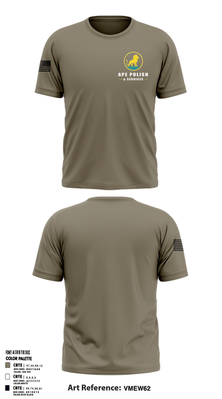Old School Cotton Feel Shirt, Ape Polish-Service, , Teamtime, Team time, sublimation, custom sports apparel, team uniforms, spirit wear, spiritwear, sports uniforms, custom shirts, team store, custom team store, fundraiser sports, apparel fundraiser