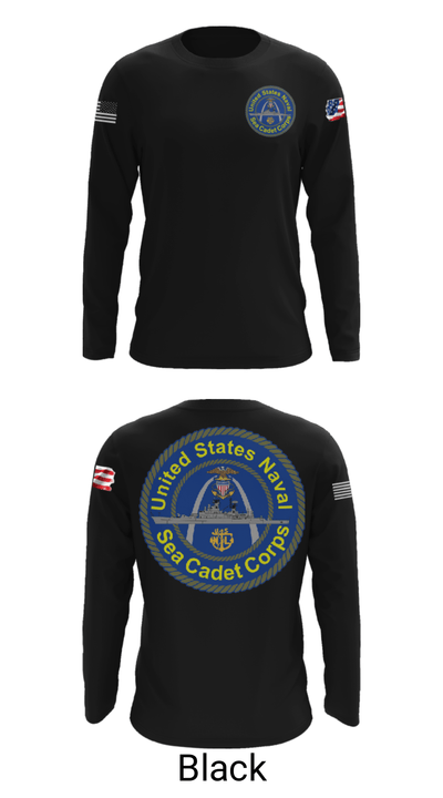 Battleship misssouri 47283625 Long Sleeve Performance Shirt - 25