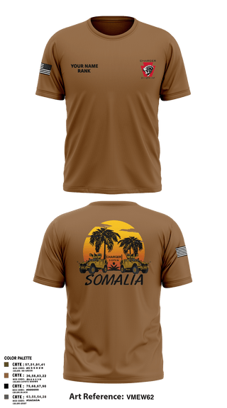 Old School Cotton Feel Shirt, Charger Co. / 2-112th Infantry Battalion, National Guard, Teamtime, Team time, sublimation, custom sports apparel, team uniforms, spirit wear, spiritwear, sports uniforms, custom shirts, team store, custom team store, fundraiser sports, apparel fundraiser