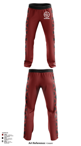 Sweatpants, Bankers, Men's Basketball, Teamtime, Team time, sublimation, custom sports apparel, team uniforms, spirit wear, spiritwear, sports uniforms, custom shirts, team store, custom team store, fundraiser sports, apparel fundraiser