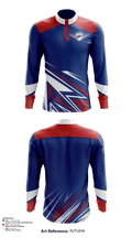 GRAND FORKS YOUTH HOCKEY ASSOCIATION 92789320 Quarter Zip Jacket - 11