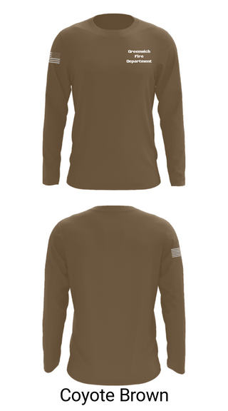 Long Sleeve Performance Shirt, Greenwich Fire Department, Fire Department, Teamtime, Team time, sublimation, custom sports apparel, team uniforms, spirit wear, spiritwear, sports uniforms, custom shirts, team store, custom team store, fundraiser sports, apparel fundraiser