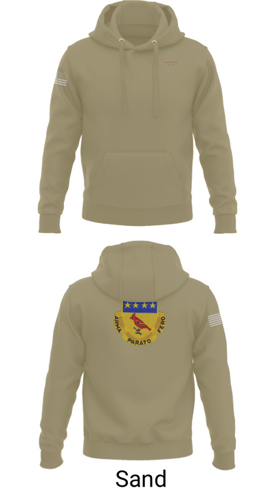Alpha BTRY 2/138th FA 84014015 Hoodie - 93