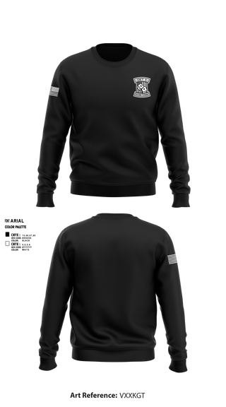 Crew Neck Sweatshirt, DET2, National Guard, Teamtime, Team time, sublimation, custom sports apparel, team uniforms, spirit wear, spiritwear, sports uniforms, custom shirts, team store, custom team store, fundraiser sports, apparel fundraiser