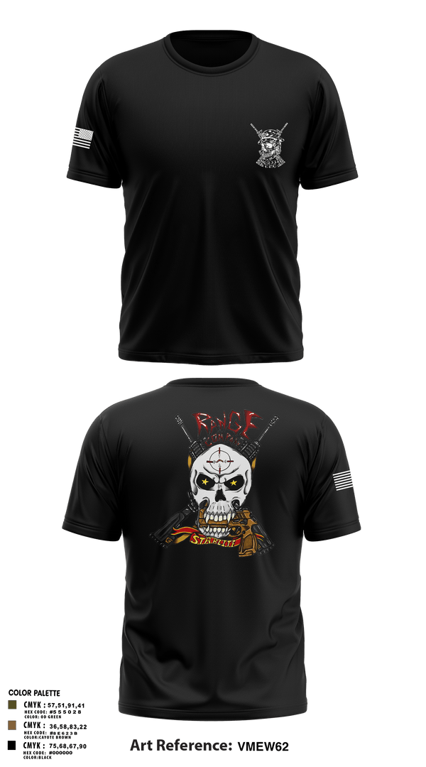 Short Sleeve Performance Shirt, Range Company, Marines, Teamtime, Team time, sublimation, custom sports apparel, team uniforms, spirit wear, spiritwear, sports uniforms, custom shirts, team store, custom team store, fundraiser sports, apparel fundraiser