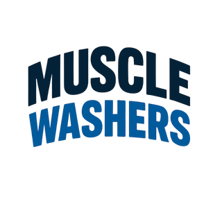 Muscle Washers 11384902 Stainless Steel Water Bottle with a Straw Lid