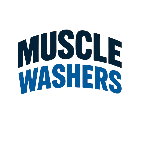 Muscle Washers 11384902 Stainless Steel Water Bottle with a Straw Lid