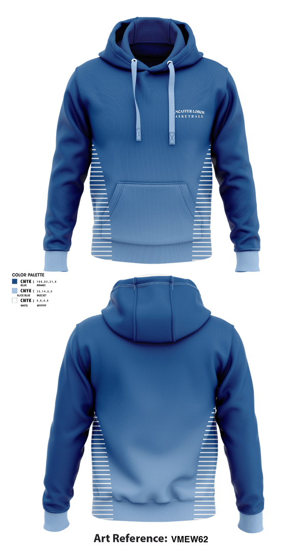 Hoodie, Lancaster lobos, Women's Basketball, Teamtime, Team time, sublimation, custom sports apparel, team uniforms, spirit wear, spiritwear, sports uniforms, custom shirts, team store, custom team store, fundraiser sports, apparel fundraiser