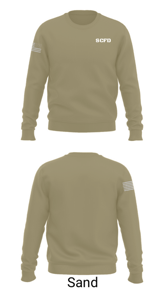 Crew Neck Sweatshirt, SCFD, Fire Department, Teamtime, Team time, sublimation, custom sports apparel, team uniforms, spirit wear, spiritwear, sports uniforms, custom shirts, team store, custom team store, fundraiser sports, apparel fundraiser