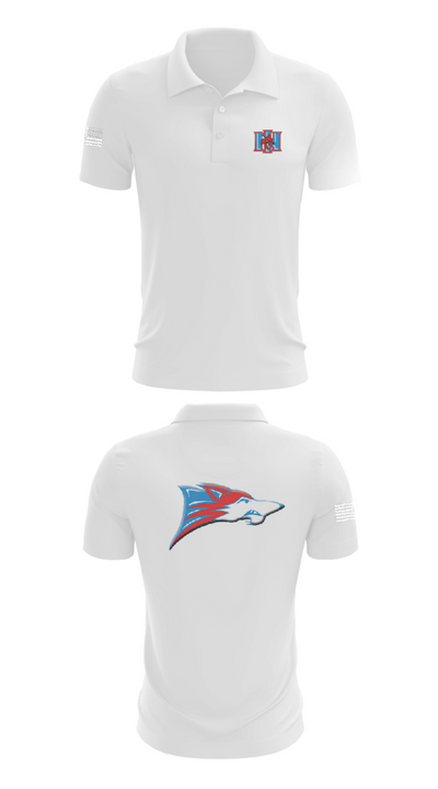 North Iredell High School Volleyball 34640851 Short Sleeve Performance Polo - 9
