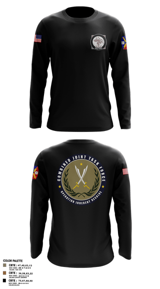 Long Sleeve Performance Polo, 65th FAB, Army, Teamtime, Team time, sublimation, custom sports apparel, team uniforms, spirit wear, spiritwear, sports uniforms, custom shirts, team store, custom team store, fundraiser sports, apparel fundraiser