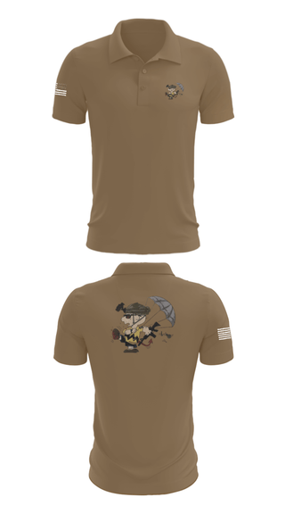 Short Sleeve Performance Polo, 1-508th PIR, Army, Teamtime, Team time, sublimation, custom sports apparel, team uniforms, spirit wear, spiritwear, sports uniforms, custom shirts, team store, custom team store, fundraiser sports, apparel fundraiser
