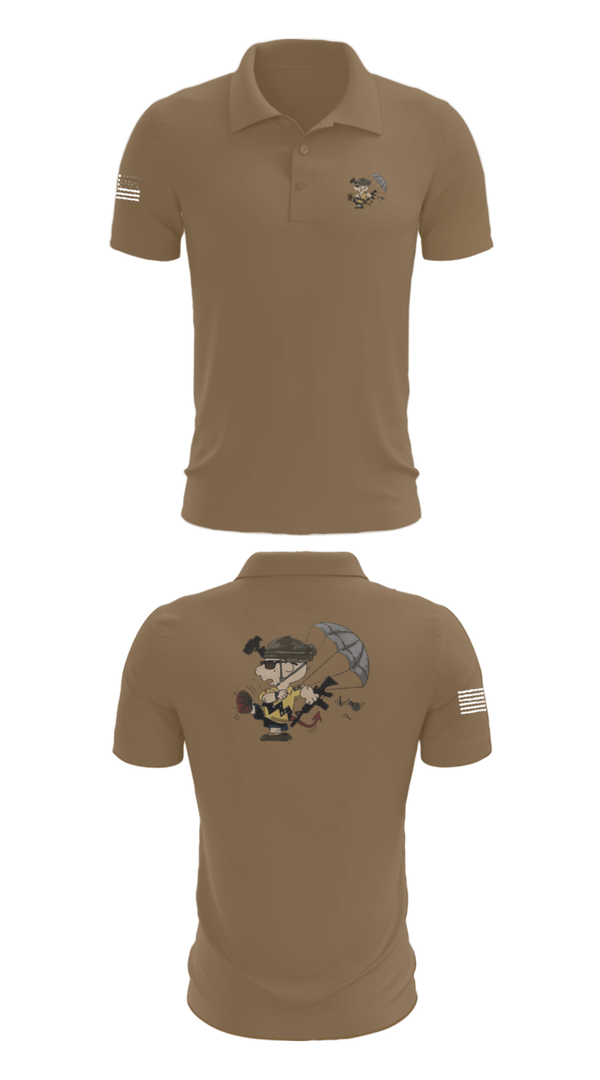 Short Sleeve Performance Polo, 1-508th PIR, Army, Teamtime, Team time, sublimation, custom sports apparel, team uniforms, spirit wear, spiritwear, sports uniforms, custom shirts, team store, custom team store, fundraiser sports, apparel fundraiser