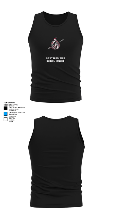Berthoud High School Soccer 45184902 Tank Top - 15