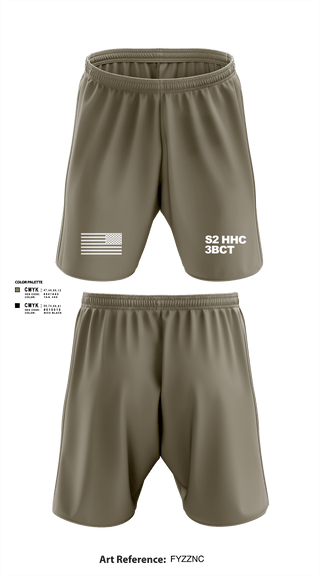 Athletic Shorts With Pockets, S2 HHC 3BCT, Army, Teamtime, Team time, sublimation, custom sports apparel, team uniforms, spirit wear, spiritwear, sports uniforms, custom shirts, team store, custom team store, fundraiser sports, apparel fundraiser