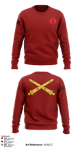Charlie Battery, 1-119th FA 47943338 Crew Neck Sweatshirt - 1