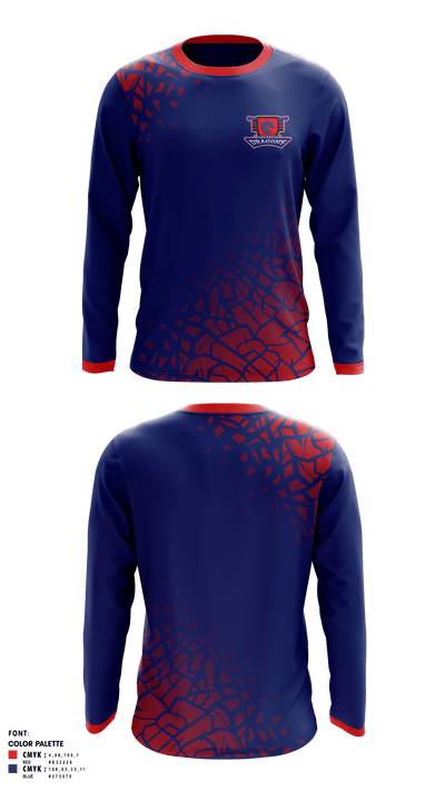 Niles Middle School Soccer 12212356 Long Sleeve Performance Shirt - 3