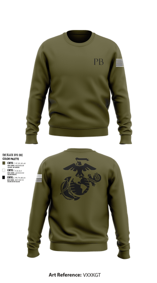 Crew Neck Sweatshirt, 1/8, Marines, Teamtime, Team time, sublimation, custom sports apparel, team uniforms, spirit wear, spiritwear, sports uniforms, custom shirts, team store, custom team store, fundraiser sports, apparel fundraiser
