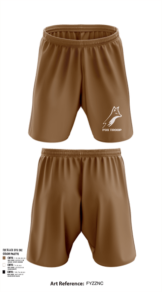 Athletic Shorts With Pockets, Fox troop, Army, Teamtime, Team time, sublimation, custom sports apparel, team uniforms, spirit wear, spiritwear, sports uniforms, custom shirts, team store, custom team store, fundraiser sports, apparel fundraiser