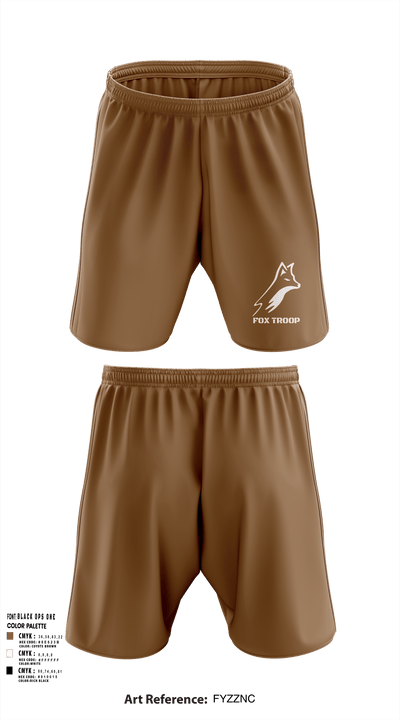 Fox troop 31876072 Athletic Shorts With Pockets - 5
