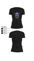 1/C/2-15FA 84348140 Women's Short Sleeve V-neck Shirt - 24