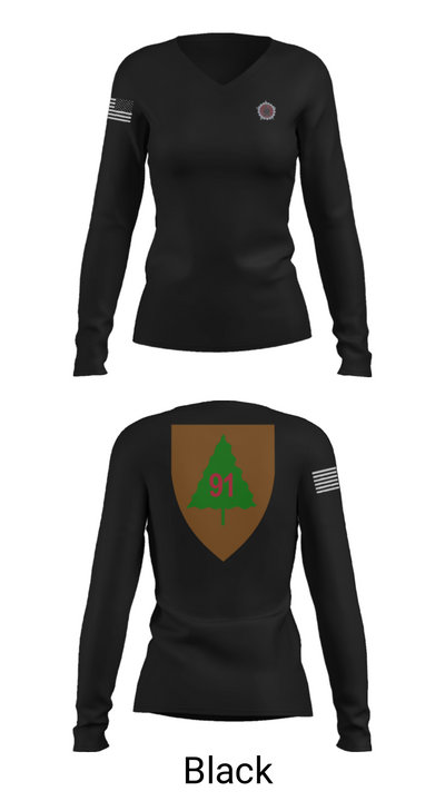 4-361st OC/T 3929267 Women's Long Sleeve V-neck Shirt - 37