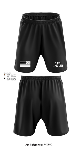 Athletic Shorts With Pockets, C Co. 1-10 AB, , Teamtime, Team time, sublimation, custom sports apparel, team uniforms, spirit wear, spiritwear, sports uniforms, custom shirts, team store, custom team store, fundraiser sports, apparel fundraiser