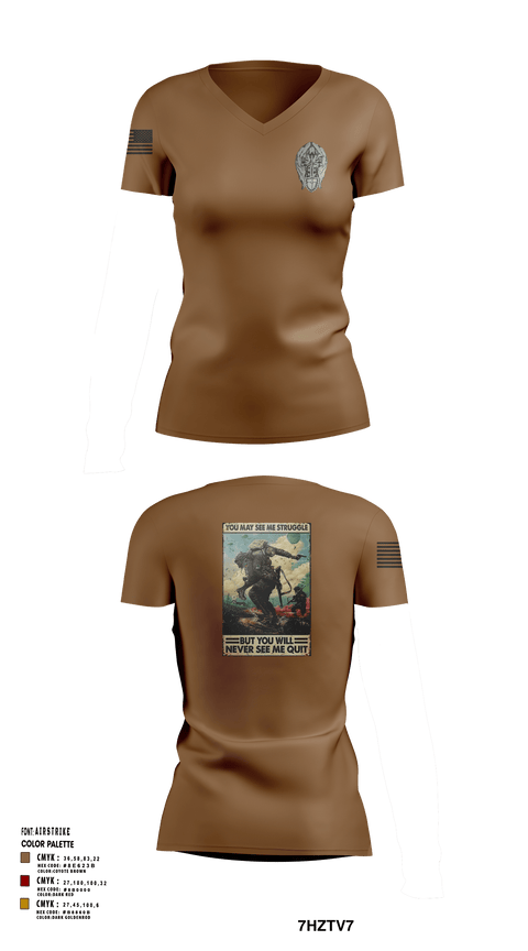 Women's Short Sleeve Vneck Shirt, 326th SDC, Army, Teamtime, Team time, sublimation, custom sports apparel, team uniforms, spirit wear, spiritwear, sports uniforms, custom shirts, team store, custom team store, fundraiser sports, apparel fundraiser