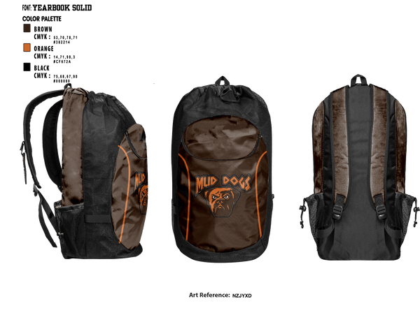 Gear Bag, Mud, Men's Basketball, Teamtime, Team time, sublimation, custom sports apparel, team uniforms, spirit wear, spiritwear, sports uniforms, custom shirts, team store, custom team store, fundraiser sports, apparel fundraiser