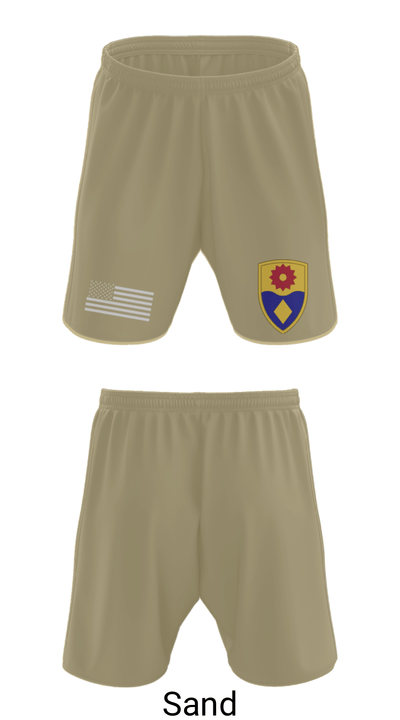 270th MP CO 56608510 Athletic Shorts With Pockets - 85
